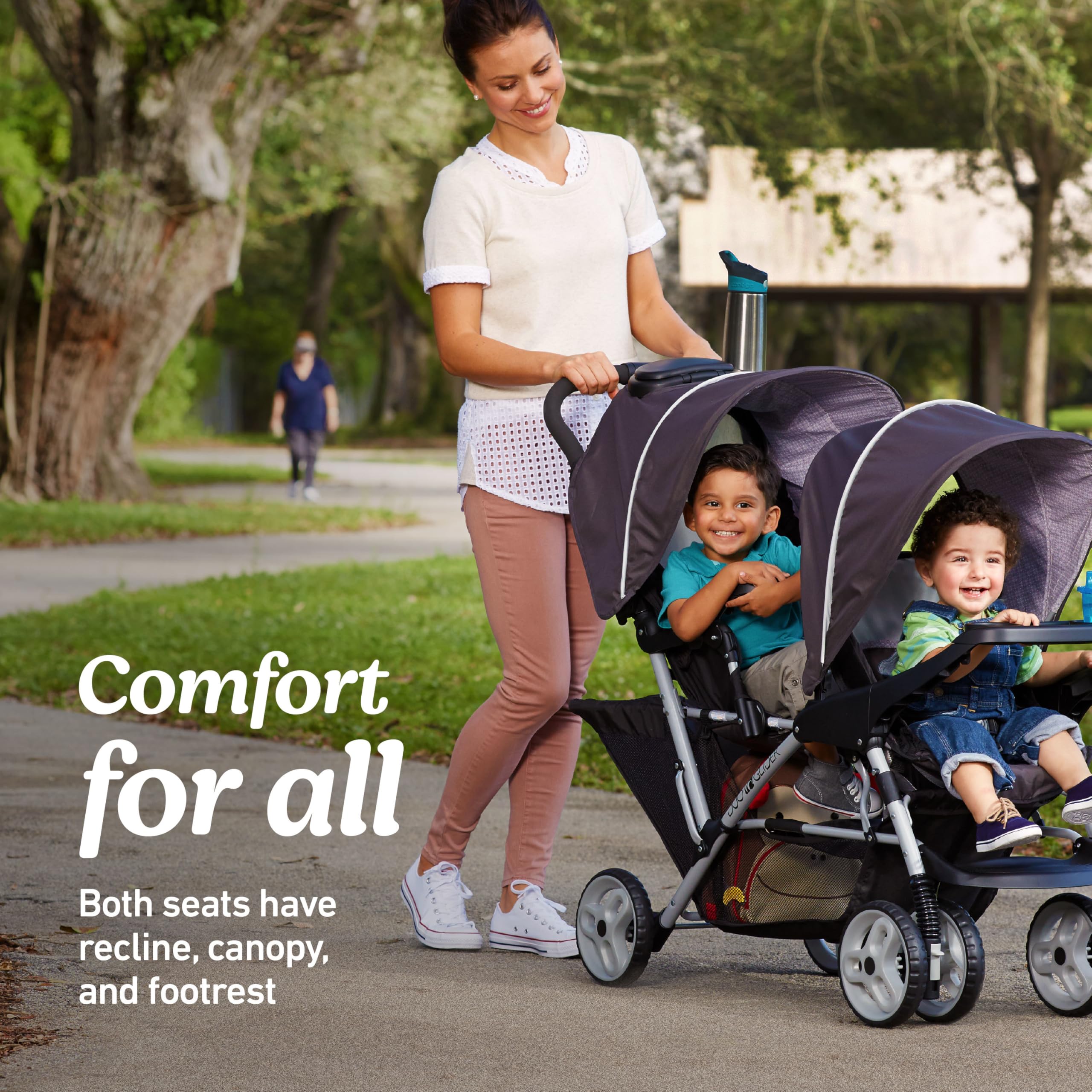Amazon.com : Graco® DuoGlider Double Stroller | Lightweight Double